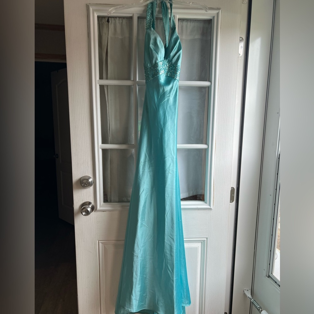 Small aqua dress